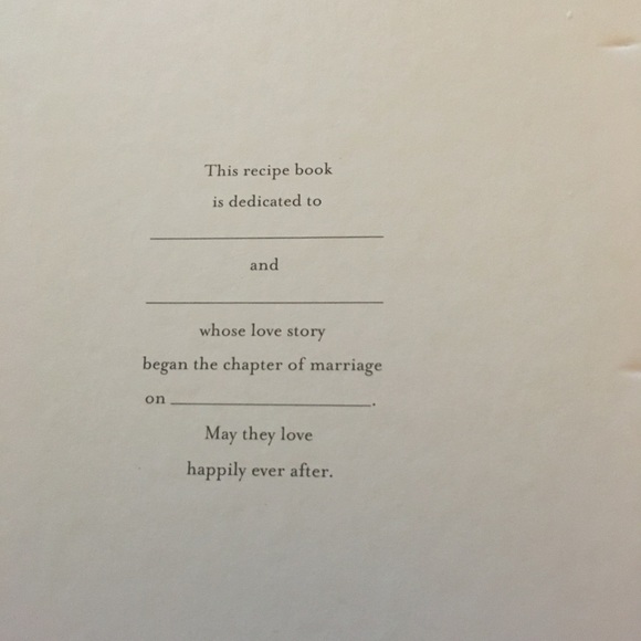 HALLMARK RECIPES FOR HAPPY MARRIAGE HOLDER - Picture 2 of 4